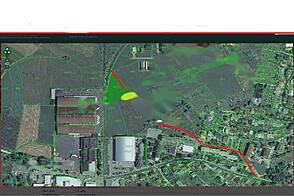 Застройка около хоккейной арены Залог