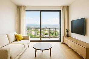 Квартира на одну комнату в Вич.