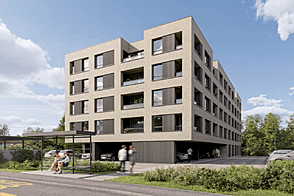 Квартира на три комнаты в Дивача