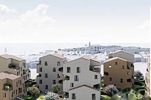 Квартира с 3,5 комнатами в резиденции Моменто, Изола.