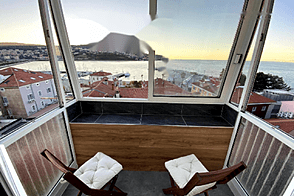 Трёхкомнатная квартира в Копере, расположенная в Старом городе.