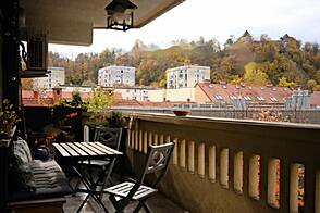 Апартаменты с тремя комнатами в центральной части города