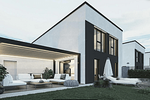 Дом Рудник с террасой