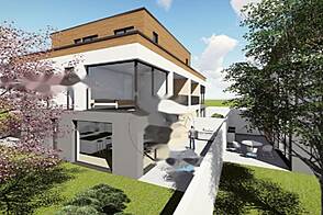 Новый Дравле дом с террасой