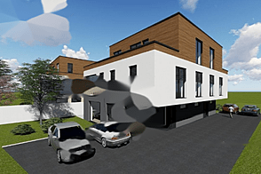 Новый двусемейный дом в районе Дравле Объект Б