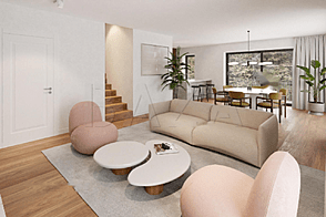 Четырехкомнатная квартира в Новой Чрной Вас