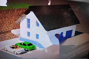 Земельный участок, выделенный для строительства в Залоше.