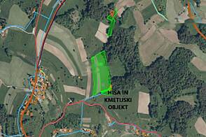 Дом, ферма Горная Вершина, Шентюр, Планина при Севници.