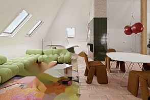 Квартира с пятью комнатами в центре города