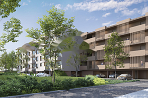 Двухкомнатная квартира в Козине