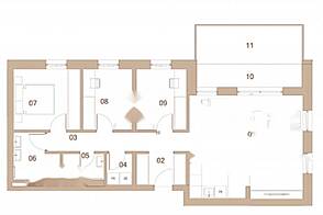 4-комнатная квартира в центральной части города