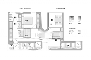 Новостройка в Новых Коперах, трёхкомнатная квартира
