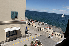 Однокомнатная квартира в Пиране