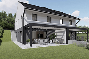 Дом, Двойняшки Верхняя Бесница