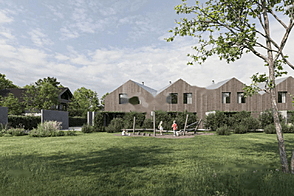 Резиденция Озеро с террасой Дом