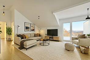 Трёхкомнатная квартира в Новы Чрнуче