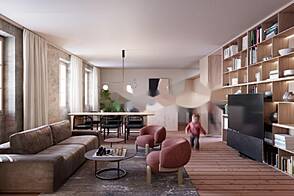 Двухкомнатная квартира в центре