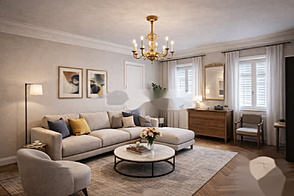 Квартира с тремя комнатами в Центре