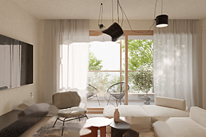 Трехкомнатная квартира в Новый Бежиград