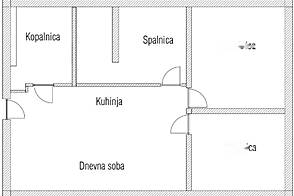 3,5-комнатная квартира в районе Ново Поле.