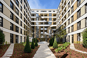 Квартира из двух комнат в центральной части города