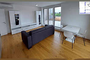 Дом с двумя комнатами в БТЦ