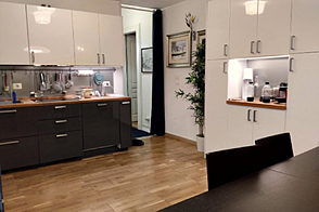 Квартира с четырьмя комнатами у моря