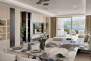 Четырехкомнатная квартира возле пляжа Порторож.