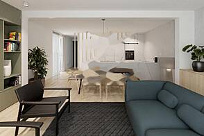 Новое Рудник: дом с террасой