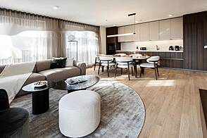 Квартира с тремя комнатами на улице Чериновая