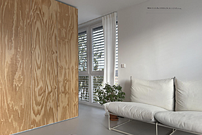 Квартира с двумя комнатами в Бежиграде