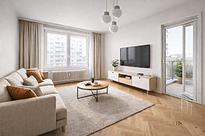 Квартира с одной комнатой в Бежиграде