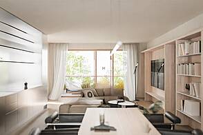 Трехкомнатная квартира в Безиграде.