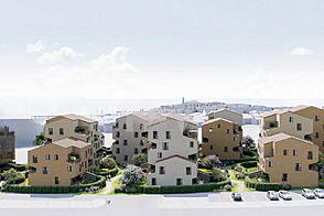 Дом с 3-5 комнатами в Изола