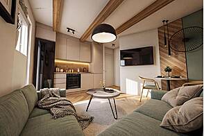 Однокомнатная квартира в Сежане