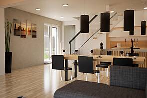 Дом с террасой в Новом Трново