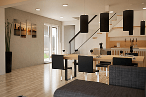 Дом с террасой в Новом Трново