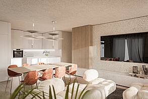 Четырёхкомнатная квартира в районе Бежиград