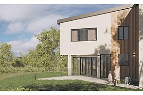 Новый Вевче - застройка