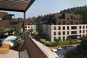 Четырехкомнатная квартира в районе Кошезе