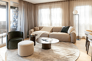 Квартира Черинова с тремя комнатами