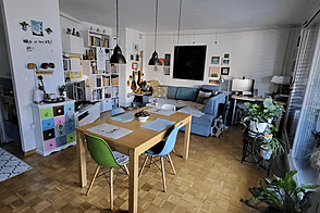 Квартира с тремя комнатами в Кошезе