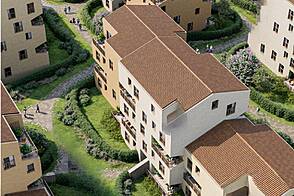 Квартира с тремя комнатами в Изоле