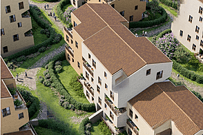 Квартира с тремя комнатами в Изоле