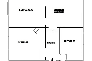 Квартира с тремя комнатами на улице Доленская.