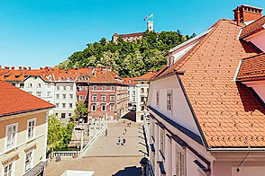 Трехкомнатная квартира в центре Любляны