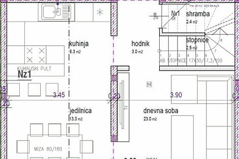 Продажа, дом с террасами: ZGORNJA HAJDINA, PTUJ OKOLICA, СРЕДНИЙ, 137 м2: 3