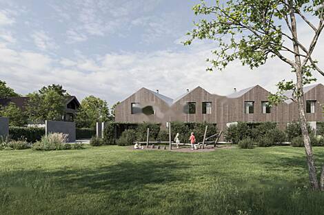 Коттедж с верандой возле озера: 1