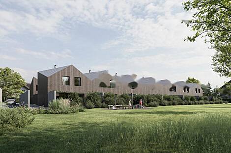 Жилище с террасой в Бледе: 1