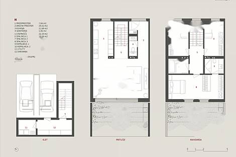 Террасный дом в Бледе: 2